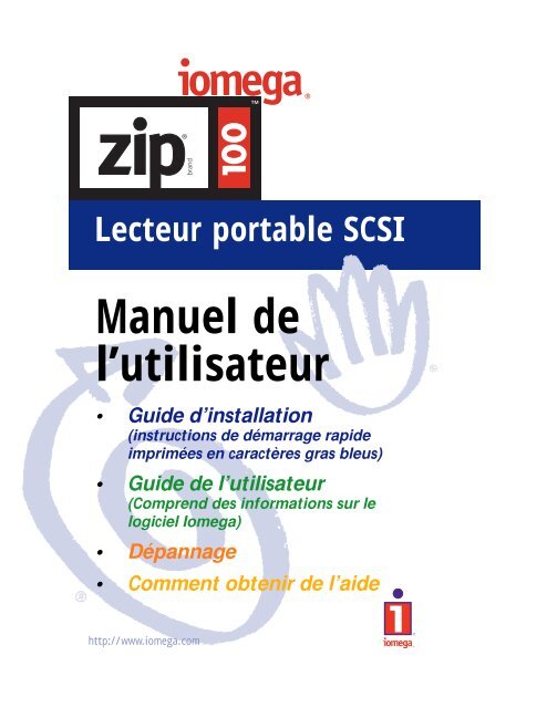 Utilisation De Votre Lecteur Zip Iomega - 
