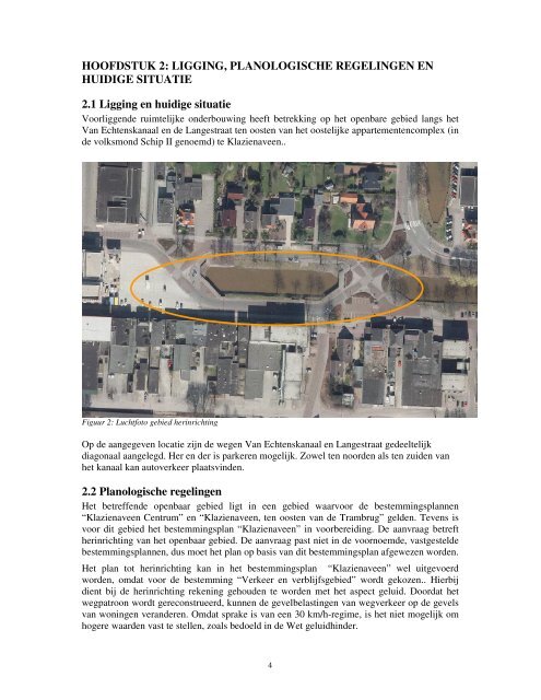 Ruimtelijke onderbouwing t.b.v. herinrichting Van Echtenskanaal ...