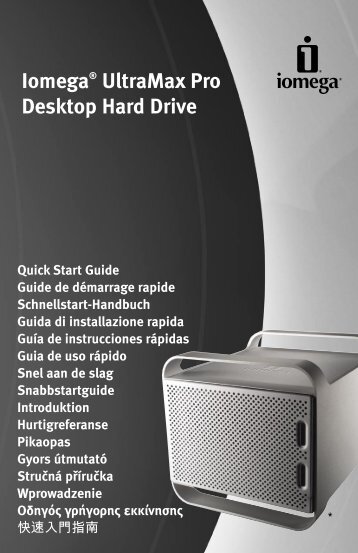 Iomega® UltraMax Pro Desktop Hard Drive