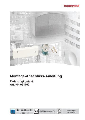 Montage-Anschluss-Anleitung