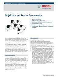 Objektive mit fester Brennweite