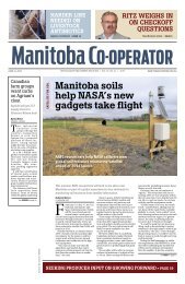 Manitoba soils help NASA's new gadgets take flight