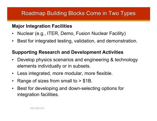 Roadmapping an MFE Strategy