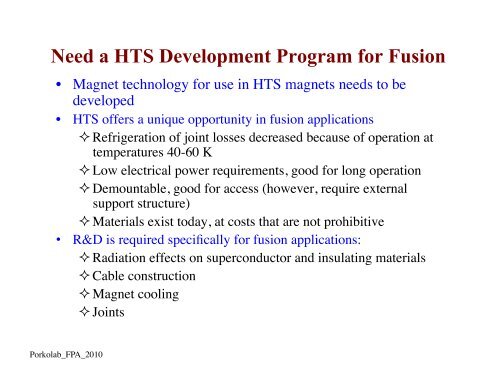 FPA 2010 - Plasma Science and Fusion Center - MIT