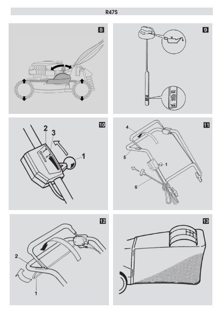 Inhalt R47S - Operator's Manual - John Deere