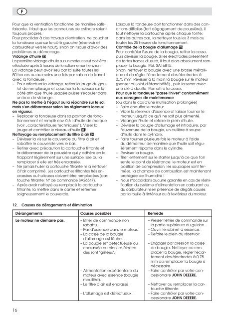 Aufbau John Deere R43V - Operator's Manual - John Deere