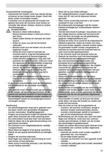 Inhalt R47VK - Operator's Manual - John Deere