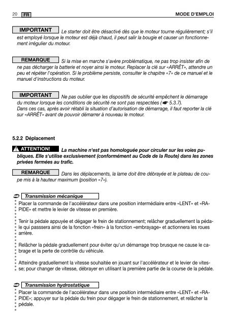 dB - Operator's Manual - John Deere