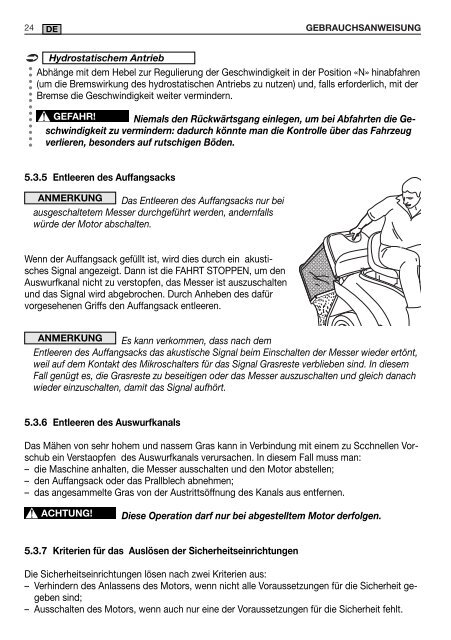 dB - Operator's Manual - John Deere