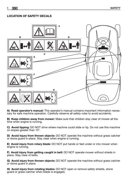 dB - Operator's Manual - John Deere