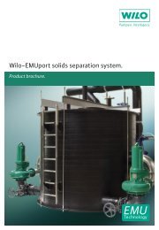 Product brochure - Wilo-EMUport solids separation system