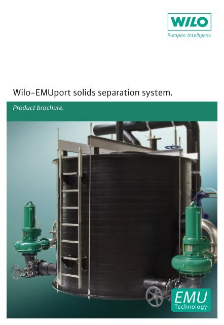 Product brochure - Wilo-EMUport solids separation system