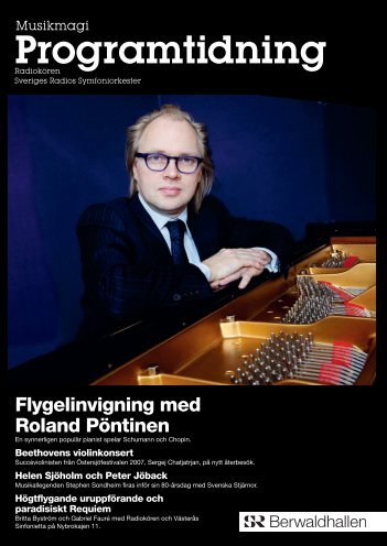 Programtidning Februari 2010 (pdf) - Sveriges Radio