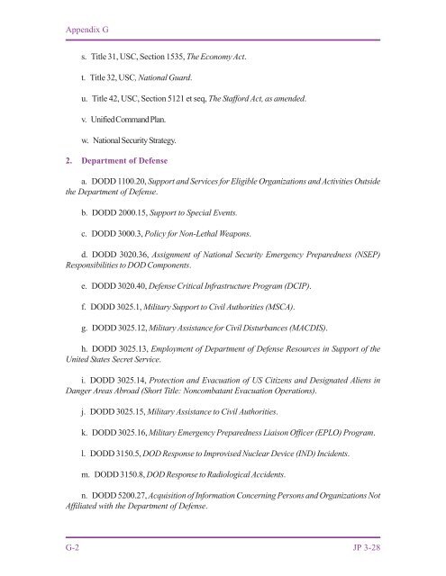 JP 3-28, Civil Support - Federation of American Scientists