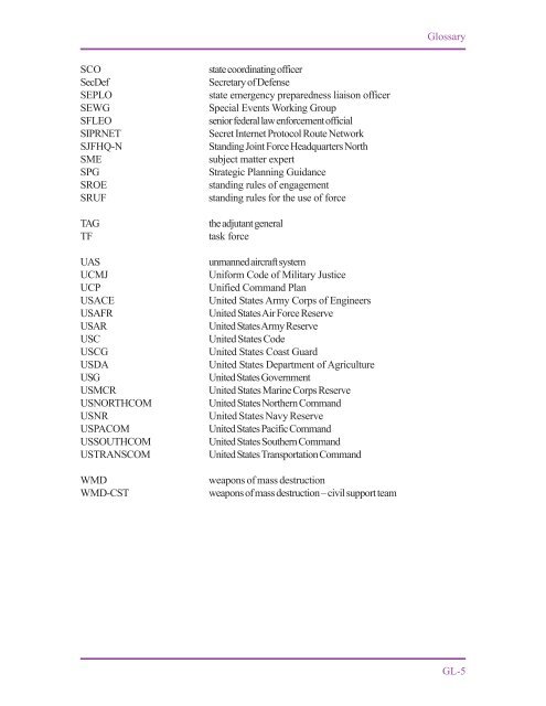 JP 3-28, Civil Support - Federation of American Scientists