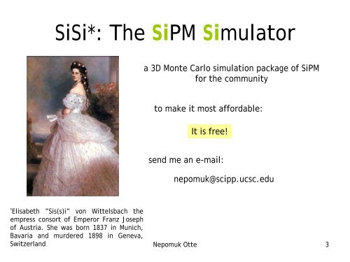 Simulation of Optical Crosstalk in SiPM - NDIP 11