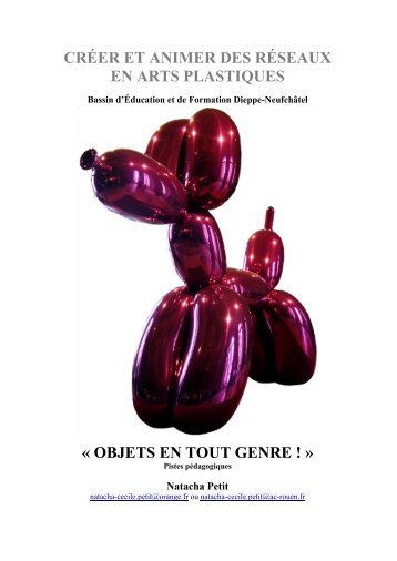 objets en tout genre - Site Arts Plastiques