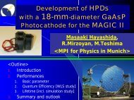 Development of HPDs with a 18-mm-diameter GaAsP - NDIP 11