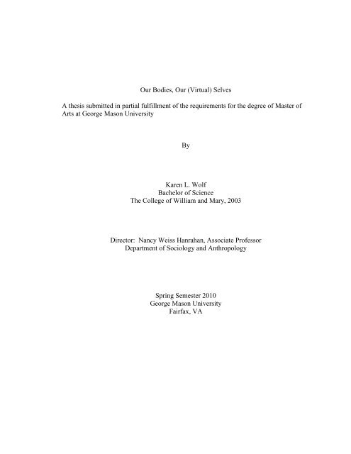 cover page of phd proposal