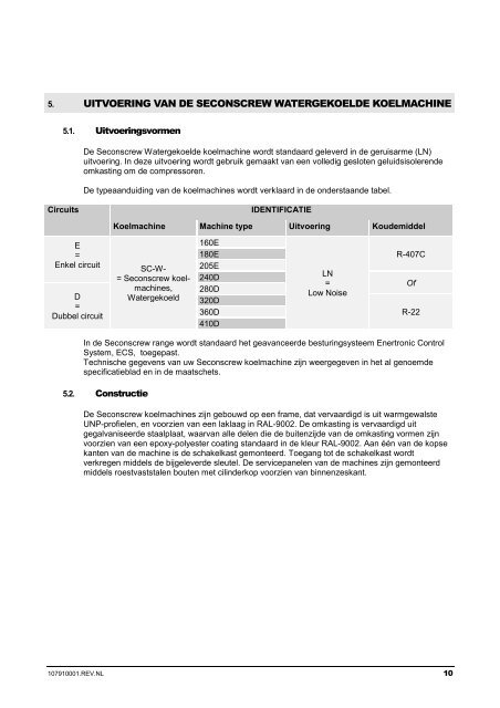 Gebruiksaanwijzing SC 160 tot 420.pdf - Lennox