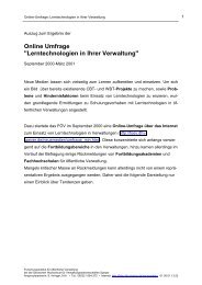 Online Umfrage - Deutsches Forschungsinstitut für öffentliche ...