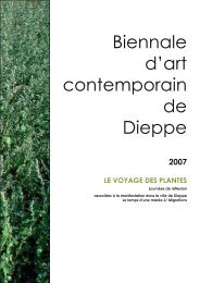 Biennale d'art contemporain de Dieppe _ LE - Arts Plastiques de l ...