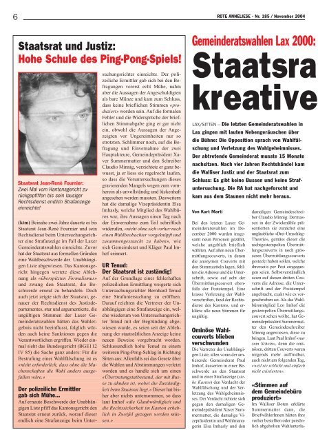 November 2004, Nr. 185, Seite 8 - Rote Anneliese
