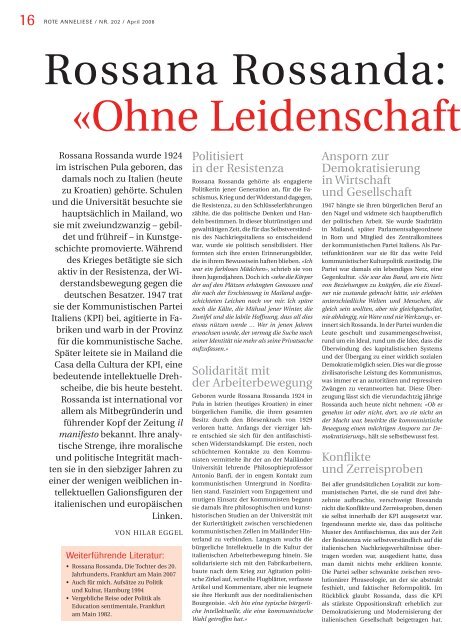 April 2008, Nr. 202, Seite 8 - Rote Anneliese