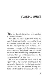 FUNERAL VOICES - Alex Rider