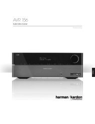 Harman Kardon GLA-55, diseño para los altavoces