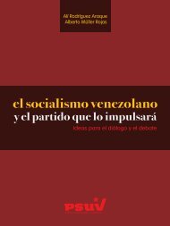 el socialismo venezolano - Juventud PSUV