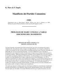 Manifiesto del Partido Comunista - Juventud PSUV