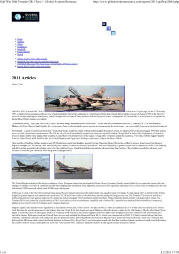 Gulf War 20th Part I..