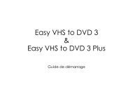 Easy VHS to DVD 3 Getting Started Guide - Roxio