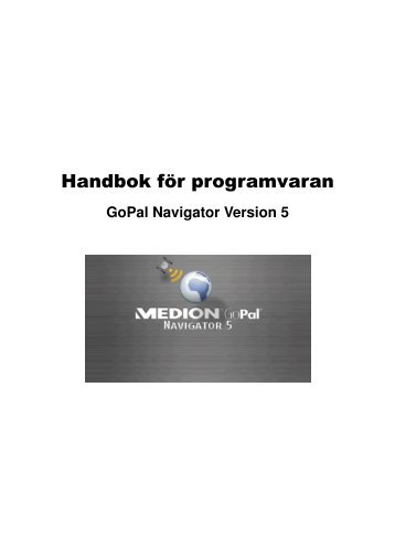 Handbok för programvaran - medion