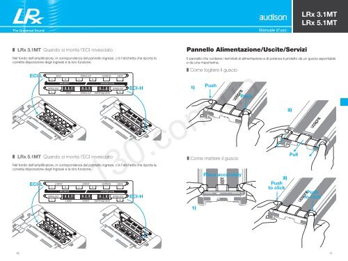 Car amplifier Audison LRx 5.1MT