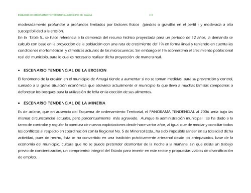 parte ii evaluacion y formulacion integral del territorio - Amagá