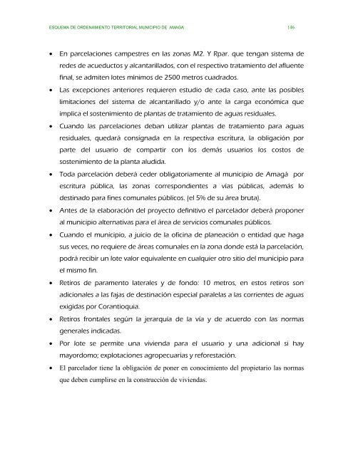 parte ii evaluacion y formulacion integral del territorio - Amagá