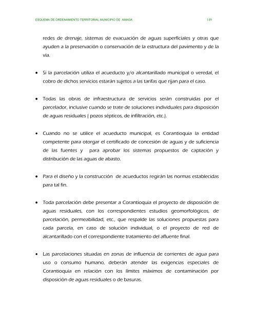 parte ii evaluacion y formulacion integral del territorio - Amagá