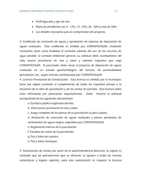 parte ii evaluacion y formulacion integral del territorio - Amagá