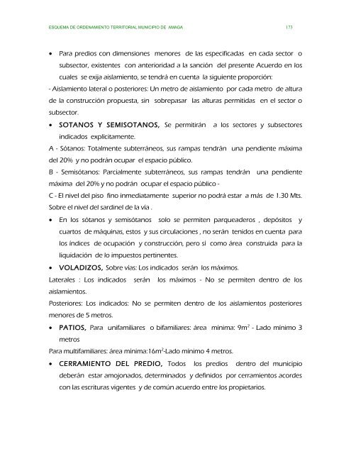 parte ii evaluacion y formulacion integral del territorio - Amagá