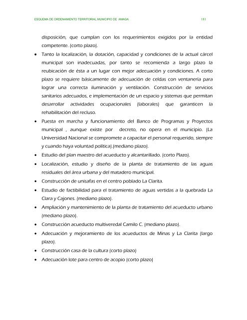 parte ii evaluacion y formulacion integral del territorio - Amagá