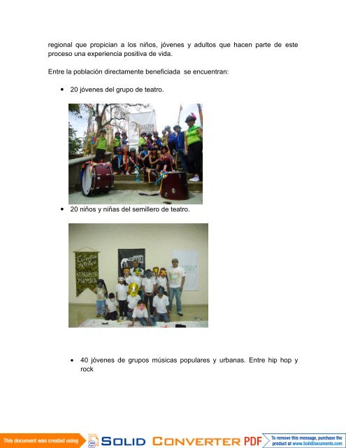 informe de gestión direccion de educación y cultura amagá 2010