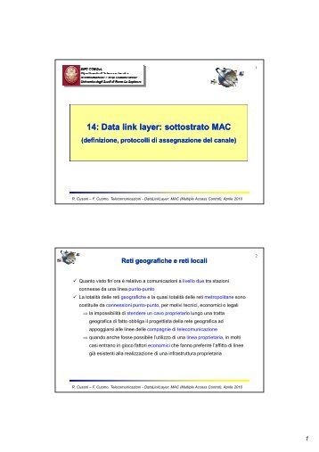 14.Sottostrato MAC - InfoCom