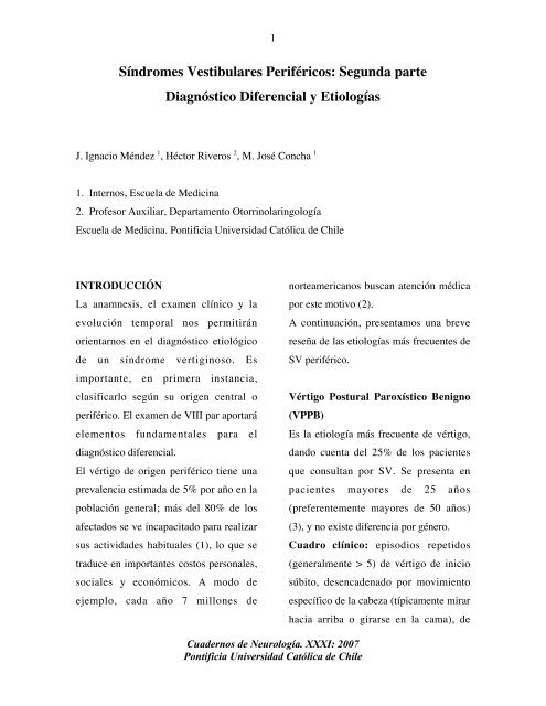 Tratamiento farmacologico para el sindrome vertiginoso