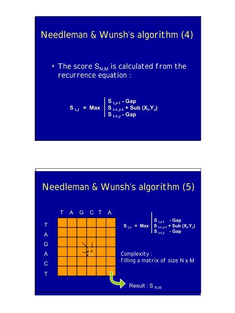 Algorithms on Sequences