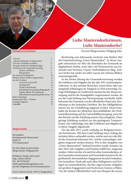 (3,71 MB) - .PDF - Marktgemeinde Mauterndorf