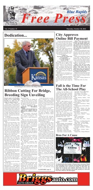 eFreePress 10.18.12.pdf - Blue Rapids Free Press