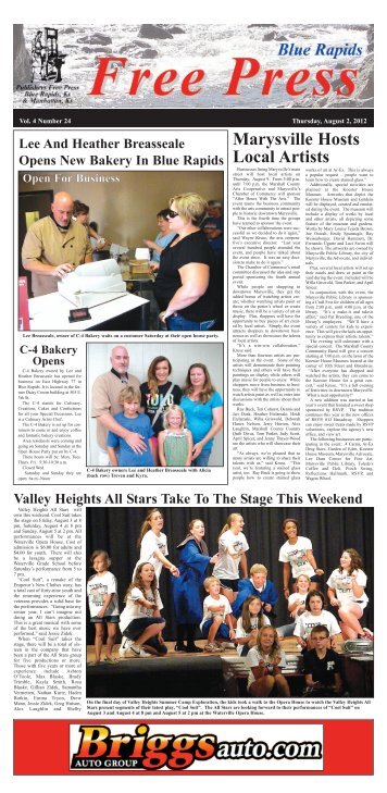 eFreePress 08.02.12.pdf - Blue Rapids Free Press