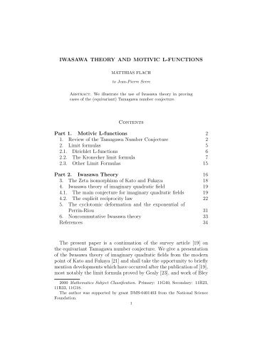 pdf file - Caltech Mathematics Department